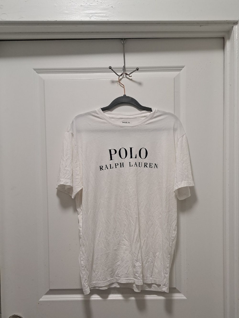 Polo by Ralph Lauren White Crewneck Logo Tee